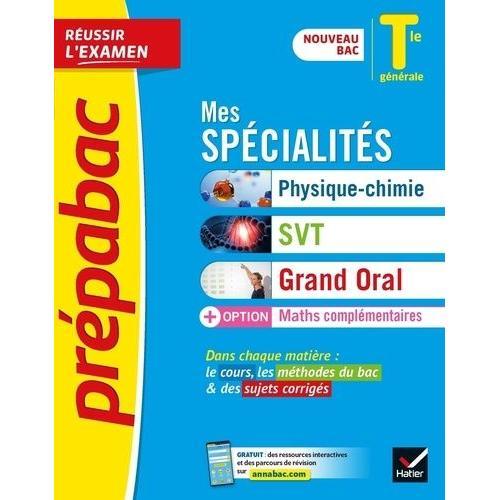 Mes Spécialités Tle - Physique-Chimie, Svt, Maths Complémentaires, ... on Productcaster.