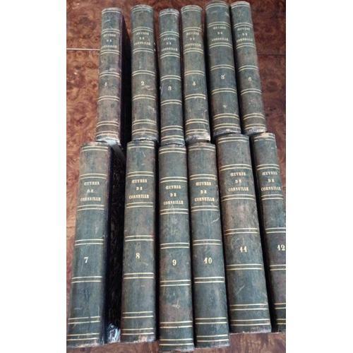 Oeuvres De Pierre Corneille 12 Volumes Reliés Année 1831 Chez L'édi... on Productcaster.