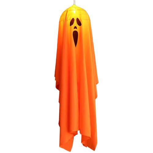 Halloween Ghost Shape Led Light Hanging Decor For Lawn Garden Yard ... on Productcaster.