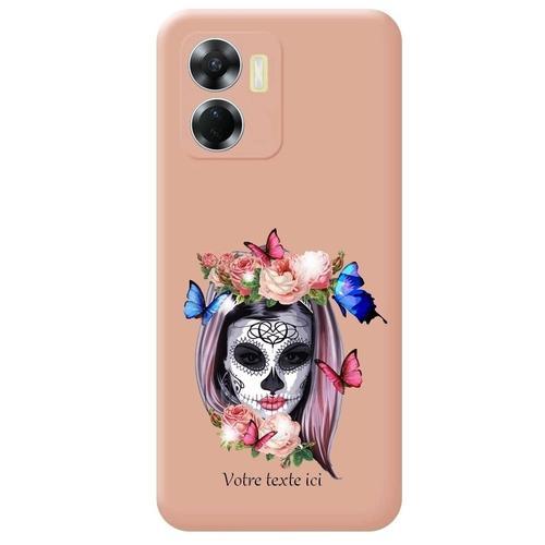 Coque Rose Vivo Y16 Mort Mexicaine Calavera Papillon on Productcaster.