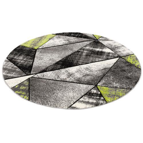 Pergamon Brilliant - Tapis De Designer Ronde - Motif Magic Vert 120... on Productcaster.