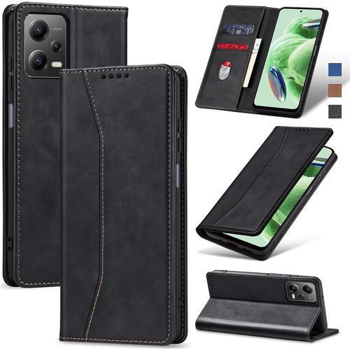 Coque Pour Xiaomi Redmi Note 12 5g/Poco X5 5g, Housse Etui En Cuir ... on Productcaster.