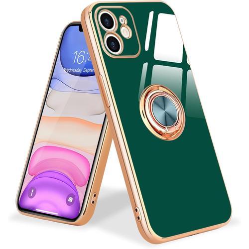 Coque Compatible Avec Iphone 11 Anneau Etui Silicone Housse 360°Voi... on Productcaster.