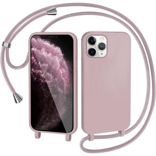 Coque Pour Iphone 11 Pro Avec Cordon, Collier Étui Silicone Liquide... on Productcaster.