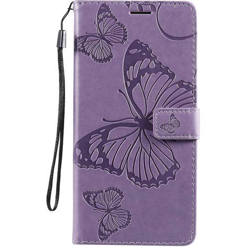 Coque Pour Xiaomi Poco X3 Nfc, Papillon Imprimé Pu En Cuir Coque Ma... on Productcaster.