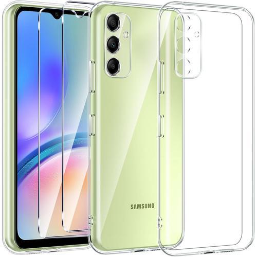 Coque Pour Samsung Galaxy A05s Avec 2 Verre Trempé Protection Écran... on Productcaster.