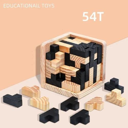 Nb165c1-54t Jeu De Société Bois Pour Enfants Et Adultes, 54l, Cube,... on Productcaster.