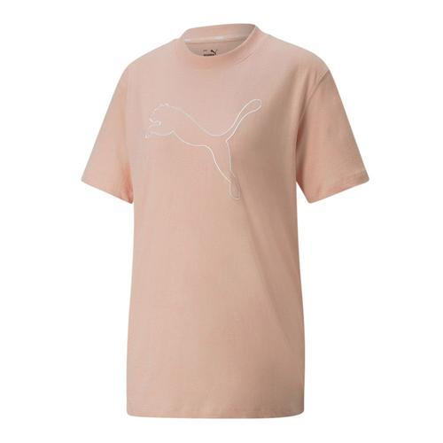 T-Shirt Rose Femme Puma Her on Productcaster.