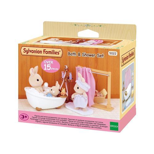 Sylvanian Families - L'ensemble Baignoire Et Douche on Productcaster.