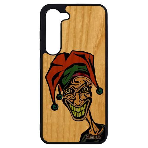 Coque En Bois Pour Samsung S23+ Plus Silicone Joker Portable Cartoo... on Productcaster.