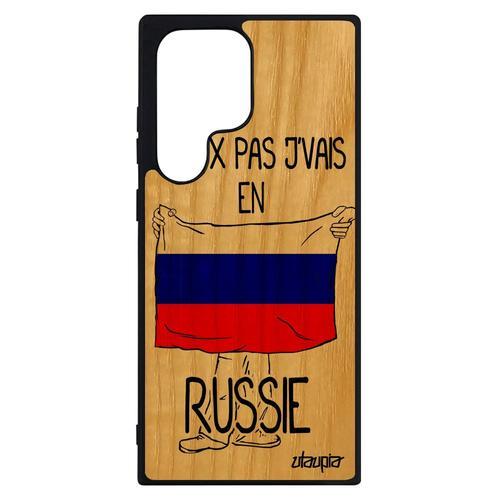 Coque Samsung Galaxy S23 Ultra Bois Silicone J'peux Pas J'vais En R... on Productcaster.