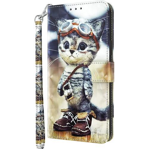 Pochette En Cuir Pour Téléphone Samsung Galaxy A03s,Coque Motif 3d ... on Productcaster.