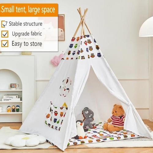 Tente Tipi Portable Pour Enfants,Maison De Jeu Pour Enfants,Lumière... on Productcaster.