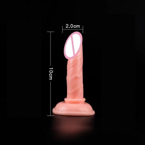 Xxs Gode Réaliste Avec Ventouse Pour Femme, Sensation De Peau, Joue... on Productcaster.