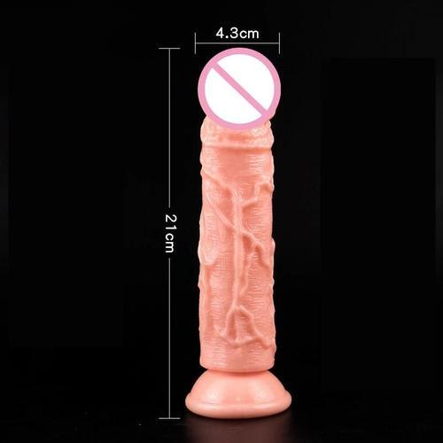 M Gode Réaliste Avec Ventouse Pour Femme, Sensation De Peau, Jouets... on Productcaster.