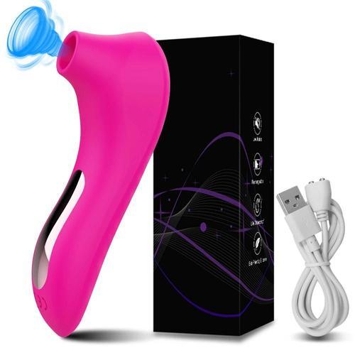 Gm11-Red-With-Box Vibromasseur À Succion De Clitoris Pour Femme, Ve... on Productcaster.