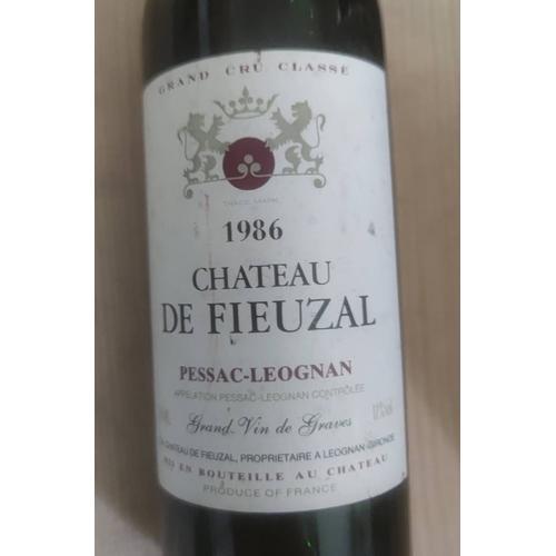 Chateau De Fieuzal 1986 Grand Cru Classé En Graves on Productcaster.