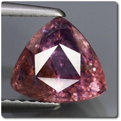 2.13 Cts Saphir Rose Violet . Si2 Afrique. Avec Certificat D'authen... on Productcaster.