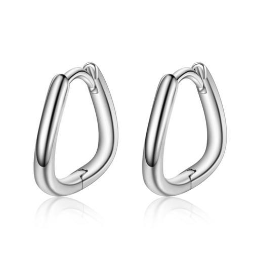 Boucles D'oreilles En Argent Sterling 925 Pour Femmes, Piercing Géo... on Productcaster.