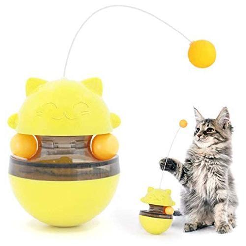 Jouet À Alimentation Lente Pour Chat - Style De Gobelet Amusant, Jo... on Productcaster.