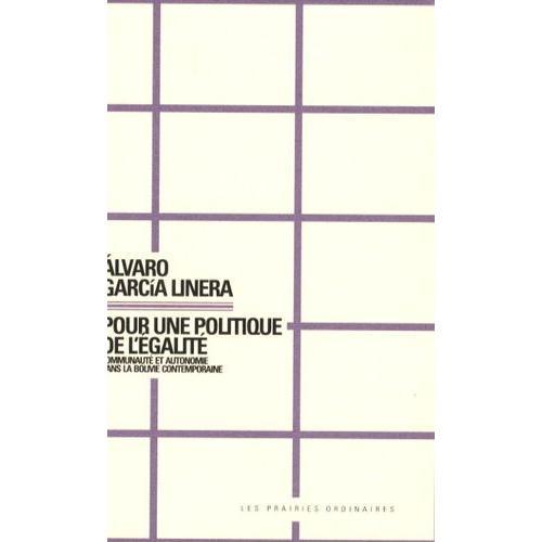 Pour Une Politique De L'égalité - Communauté Et Autonomie Dans La B... on Productcaster.