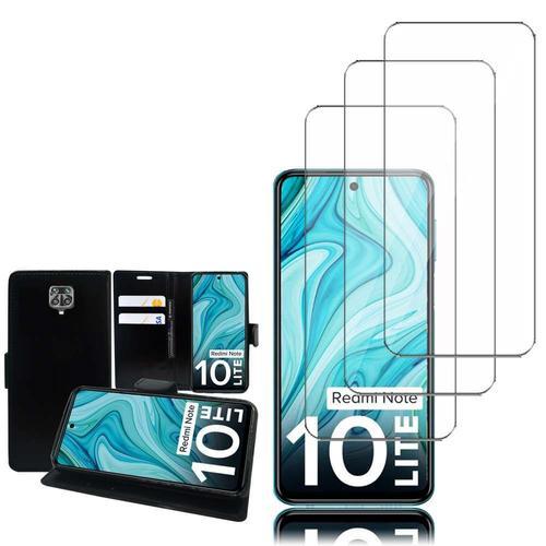 Etui Portefeuille Pour Xiaomi Redmi Note 10 Lite 6.67" Support Vide... on Productcaster.