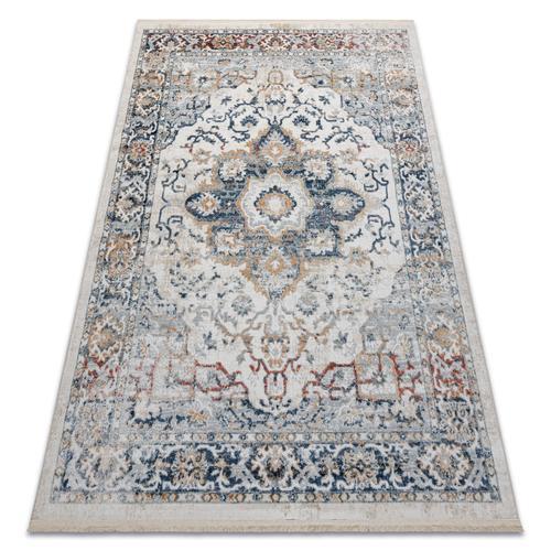 80x150 Cm Tapis Moderne Distin 0834a Bleu Marine / Bleu / Jaune / T... on Productcaster.