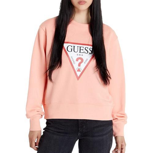 Sweat Rose Femme Guess Original Fleece on Productcaster.