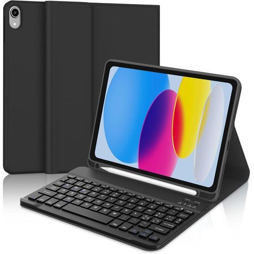 Clavier Ipad 10 Génération 10,9"" 2022, Étui Ipad 10 Génération Ave... on Productcaster.