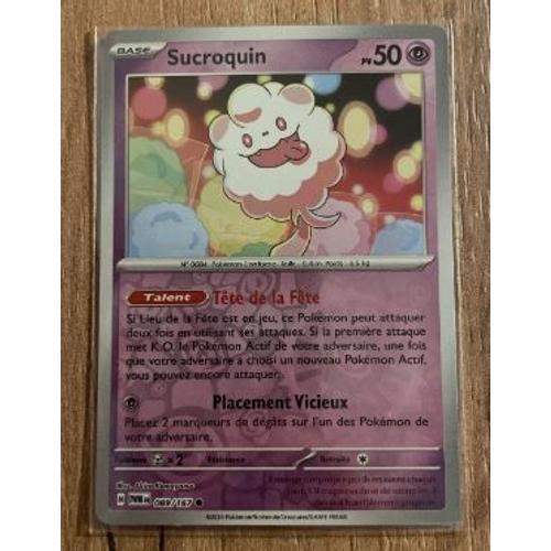 Pokemon Sucroquin Reverse 089 / 167 Mascarade Crepusculaire on Productcaster.