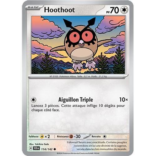 Hoothoot - 114/142 - Couronne Stellaire on Productcaster.