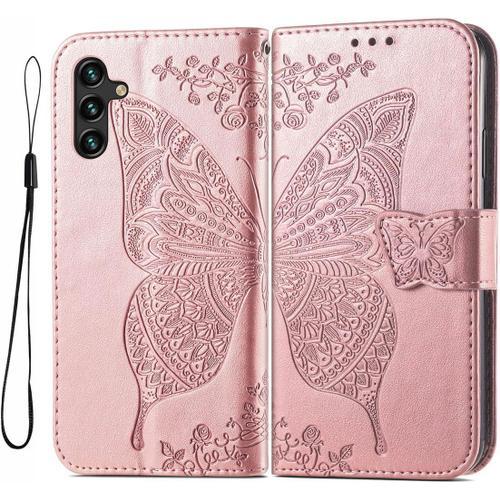 Coque Pour Samsung Galaxy A04s / A13 5g, Pu Cuir Housse Tpu Flip Po... on Productcaster.