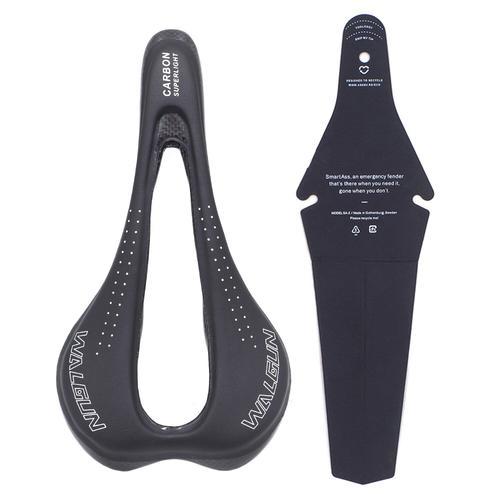 Selle De Vélo De Route En Fibre De Carbone Pour Hommes,Large Et Con... on Productcaster.