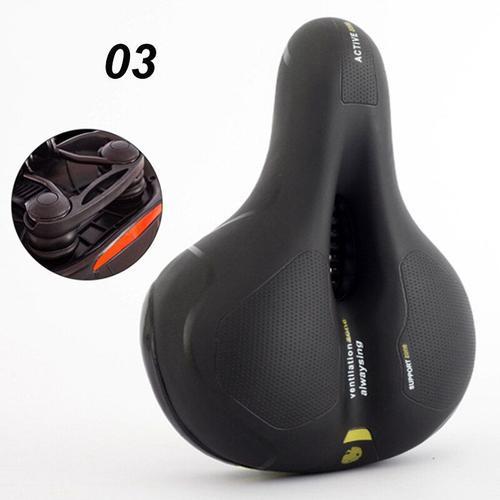 Selle De Vélo Confortable,Absorbant Les Chocs,Étanche,Aérée,Univers... on Productcaster.