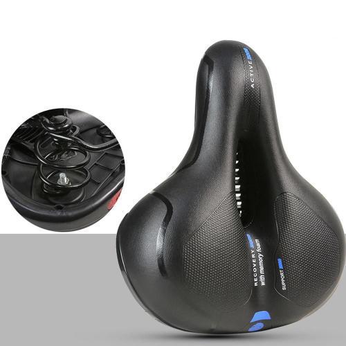 Vélo Selle Siège De Vélo Confortable Large Gros Bide Montagne Vélo ... on Productcaster.