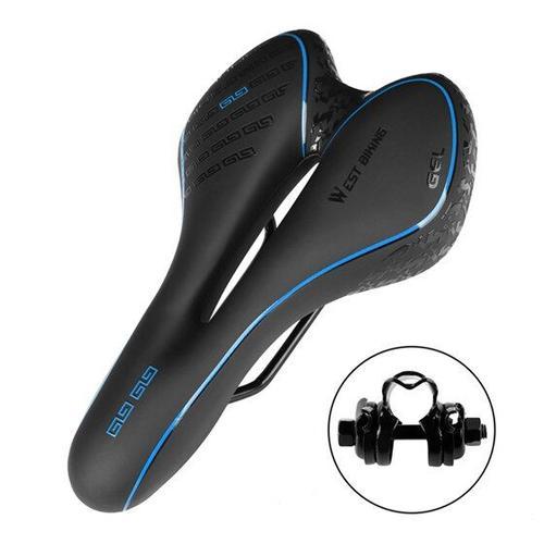 Selle Aérée Et Creuse Pour Vélo De Route Et Vtt,Gel + Pvc,Siège Con... on Productcaster.