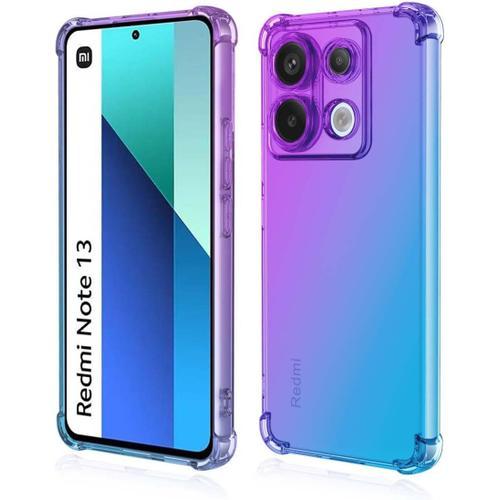 Coque Pour Xiaomi Redmi Note 13 5g, Gradient Color Silicone En Gel ... on Productcaster.