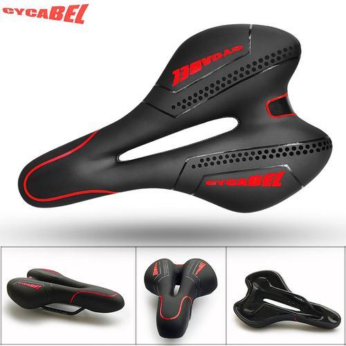 Selle De Vélo Respirante Et Creuse Pour Hommes Et Femmes,Absorbe Le... on Productcaster.