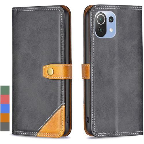 Housse Coque Pour Xiaomi Mi 11 Lite Etui Housse Cuir Pour Xiaomi Mi... on Productcaster.