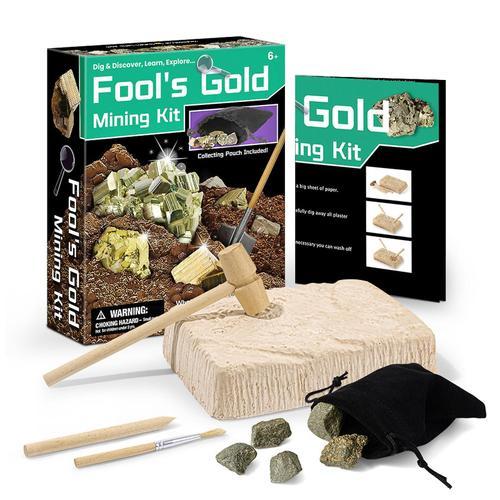 Kids Pyrite Digging Kits Toys For Party Children Room Tabletop Deco... on Productcaster.