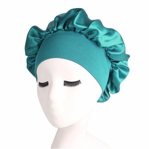 Bonnet De Nuit Large Et Élastique Unisexe,Couvre-Tête En Satin Rési... on Productcaster.