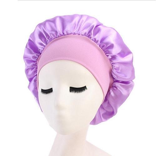 Chapeau De Nuit En Satin Solide,Bonnet De Soins Ou De Nuit Pour Fem... on Productcaster.