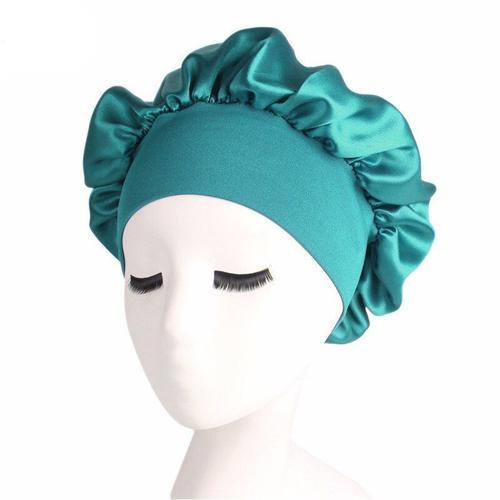 Chapeau De Nuit En Satin Solide,Bonnet De Soins Ou De Nuit Pour Fem... on Productcaster.