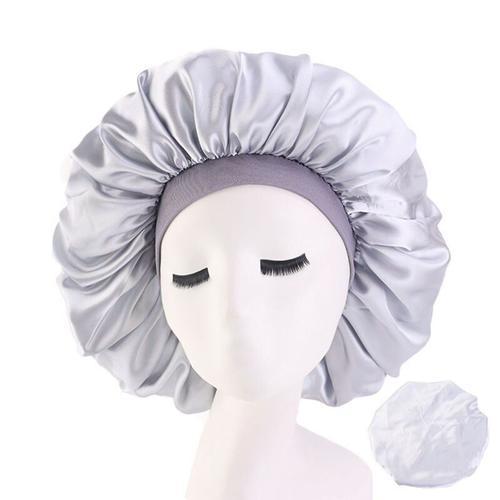 Bonnet De Nuit En Satin Pour Femmes,Couvre-Tête En Soie,Large Bande... on Productcaster.