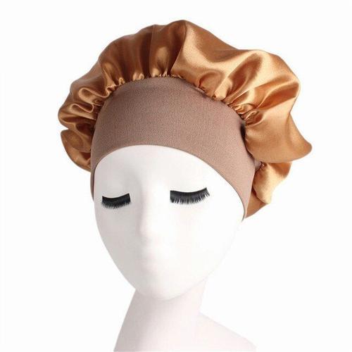 Bonnet De Nuit En Satin Élastique Pour Femmes,Bonnet En Forme De Dô... on Productcaster.