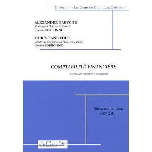 Comptabilité Financière - Cas Corrigés Et Rappels De Cours, 3 Volumes on Productcaster.