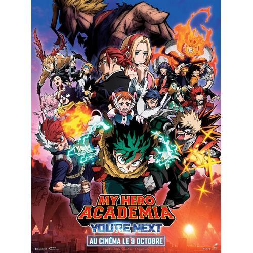 My Hero Academia : You're Next / Affiche Cinéma Originale 120x160 C... on Productcaster.