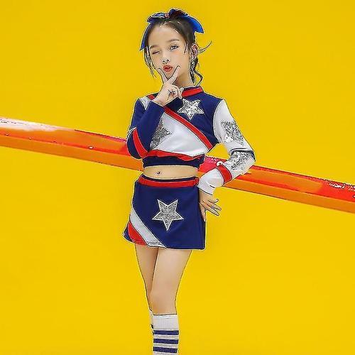 Uniforme De Cheerleading Pour Filles Avec Pom Poms Et Chaussettes, ... on Productcaster.