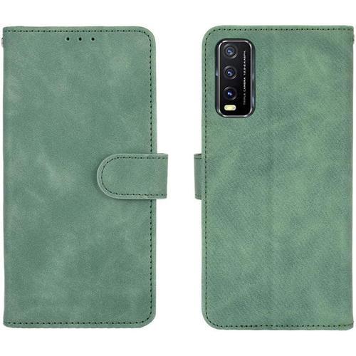 Coque Pour Vivo Y20s / Y11s / Y20 Etui, Cuir Premium Housse Folio F... on Productcaster.