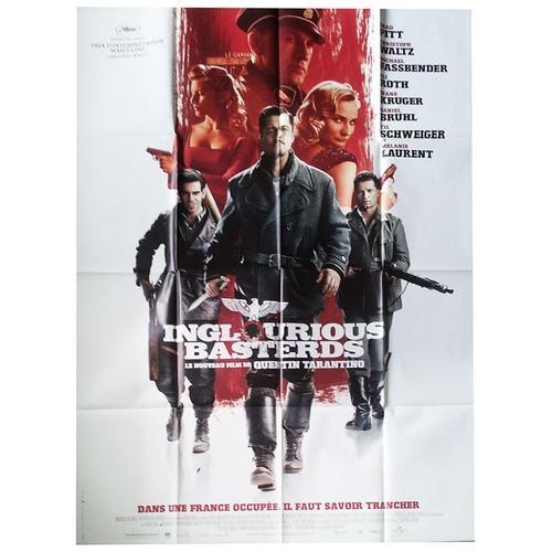 Inglourious Basterds - Véritable Affiche De Cinéma - Format 120x160... on Productcaster.